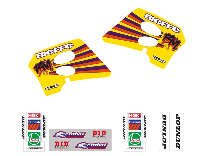 TECNOSEL Stickers Kit Team passend für Suzuki 1993