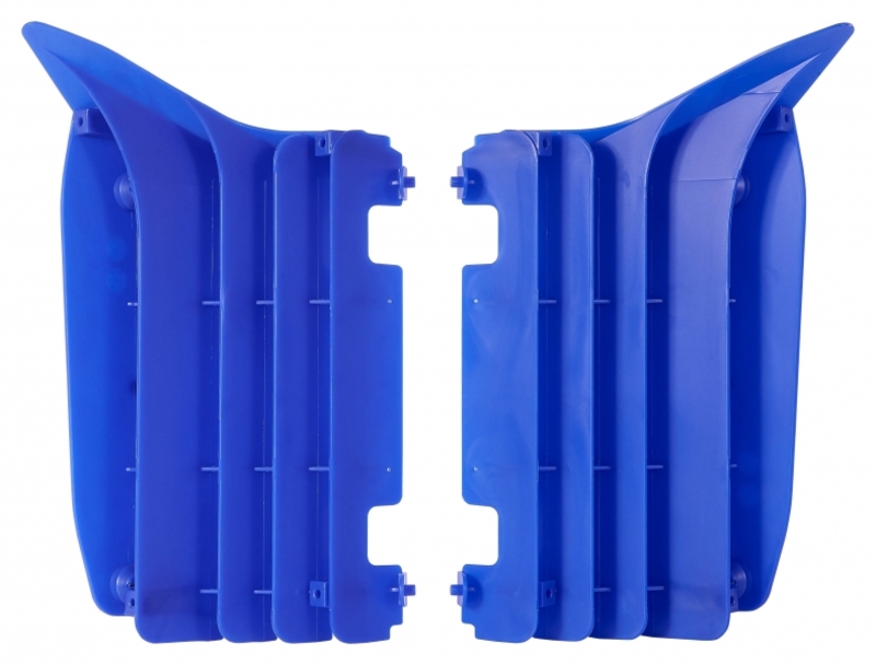 Kühlerabdeckung Polisport blau passend für Yamaha YZ250F
