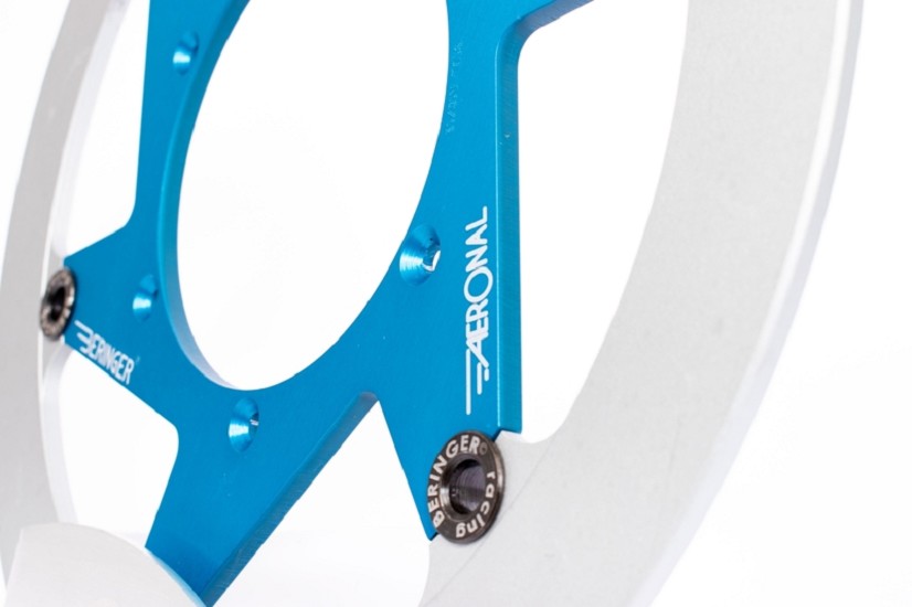 BERINGER Aeronal®-Gusseisen-Bremsscheibe schwimmend gelagert