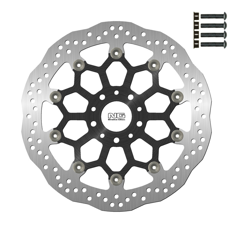 NG BRAKES Bremsscheiben Kit Wave schwimmend Oversize