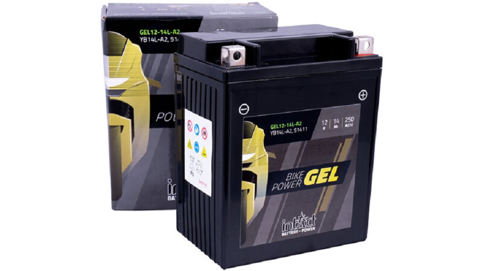 INTACT Bike Power-Batterie GEL YB14L-A2 INTACT Bike Power-Batterie GEL YB14L-A2