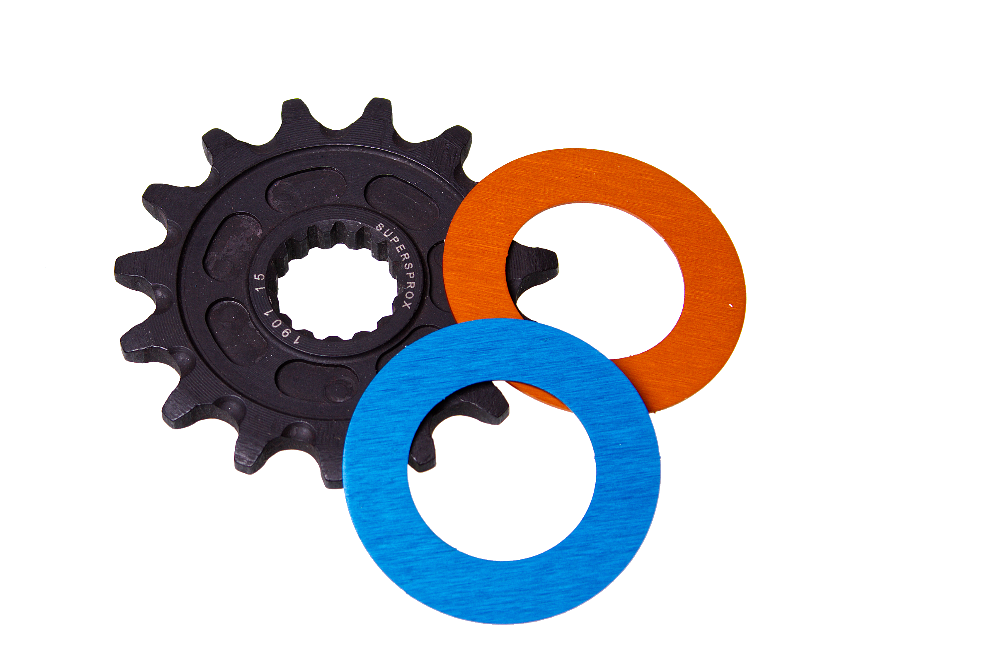 A**Edge Steel-Ritzel Supersprox 520 - 15Z CST-1901:15|mit Farbringen