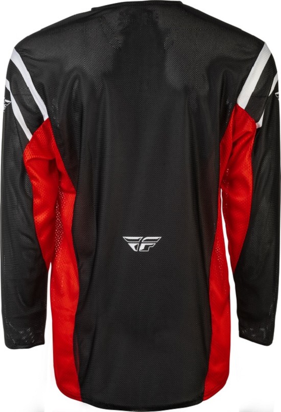 FLY RACING Kinetic Mesh Jersey - Scwharz/Rot FLY RACING Kinetic Mesh Jersey - Scwharz/Rot