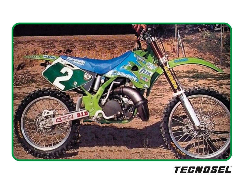 TECNOSEL Stickers Kit Team passend für Kawasaki 1996