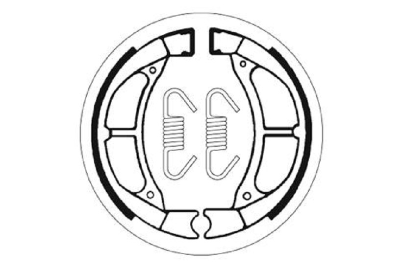 Bremsbacke SBS 2021 Maße: 95 x 20