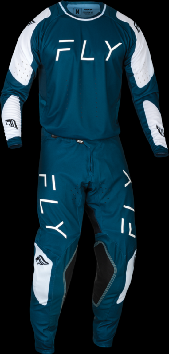 FLY RACING Evolution DST Hose - Navy/Weiß
