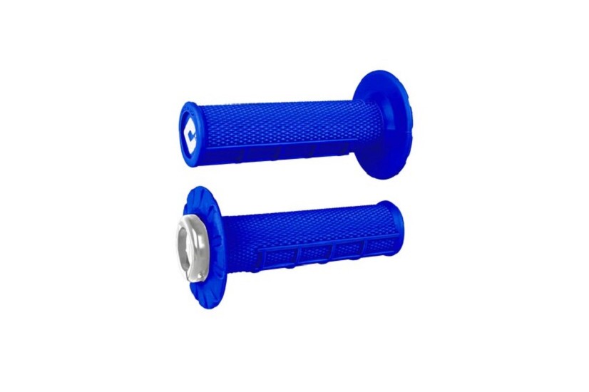 ODI ATV V2.1 Half-Waffle Lock-On Griffe - Blau/Schwarz ODI ATV V2.1 Half-Waffle Lock-On Griffe - Blau/Schwarz