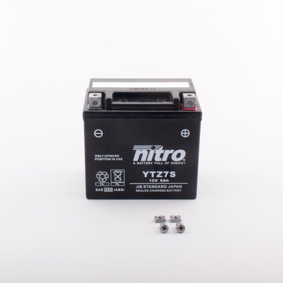 Batterie NITRO NTZ7S SLA (WC) Gel 12V/6Ah [113x70x105] CCA=130A