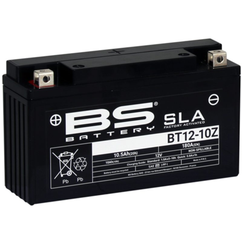 BS BATTERY AGM SLA vorgeladen – wartungsfrei - BT12-10Z