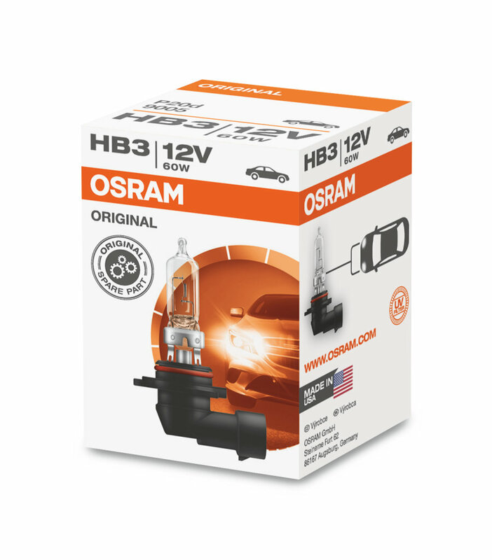 OSRAM Glühlampe Original Line HB3 12V/60W - x1 OSRAM Glühlampe Original Line HB3 12V/60W - x1
