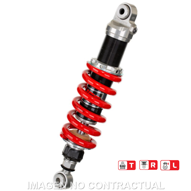 Federbein Z366-Serie Mono hinten passend für Suzuki Van-Van 125 (03-13) MZ366-320TRL-29-85