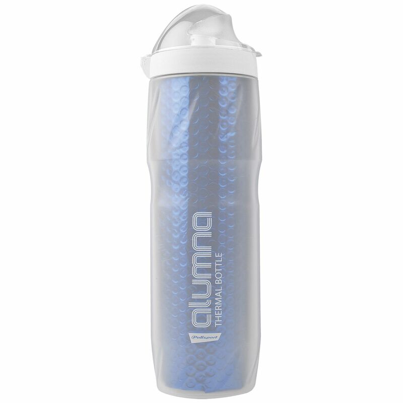 POLISPORT Thermal Bottle Alumna Clear/Blue - 500ml