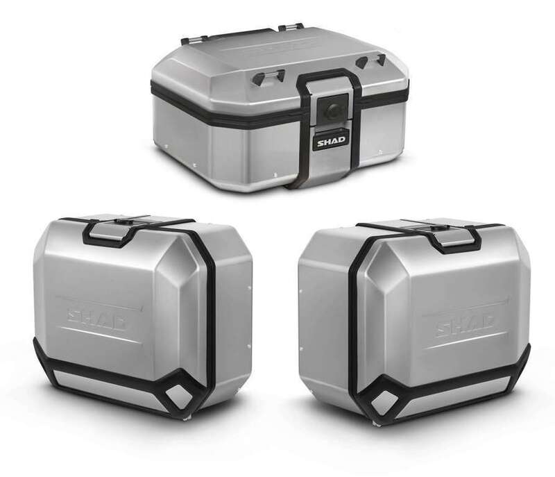 SHAD Terra Full Pack 120L - Top Case 37L + Rechter Seitenkoffer 36L + Linker Seitenkoffer SHAD Terra Full Pack 120L - Top Case 37L + Rechter Seitenkoffer 36L + Linker Seitenkoffer
