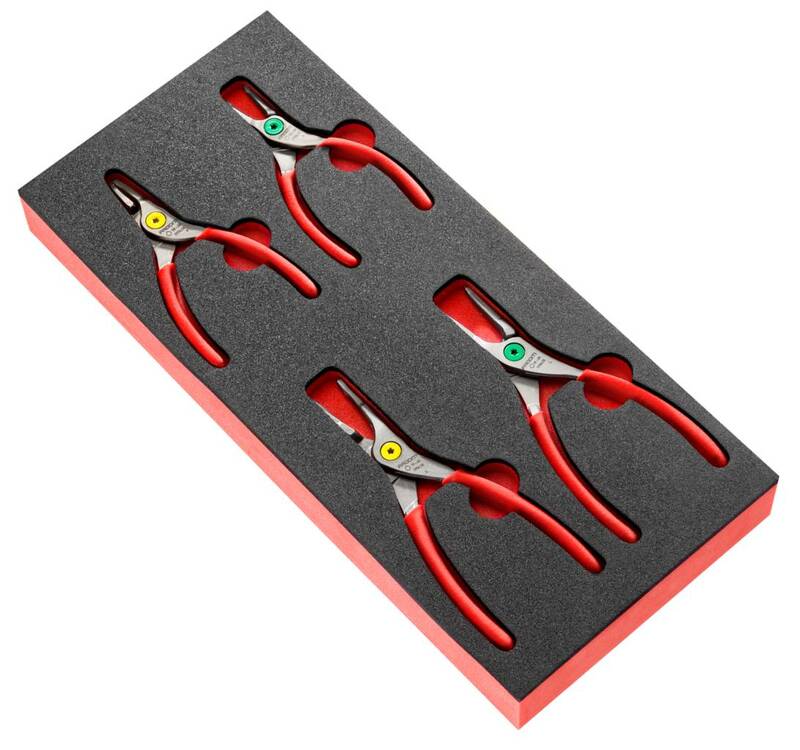 FACOM Modul Circlips® Sicherungsringzangen 4-teilig FACOM Modul Circlips® Sicherungsringzangen 4-teilig
