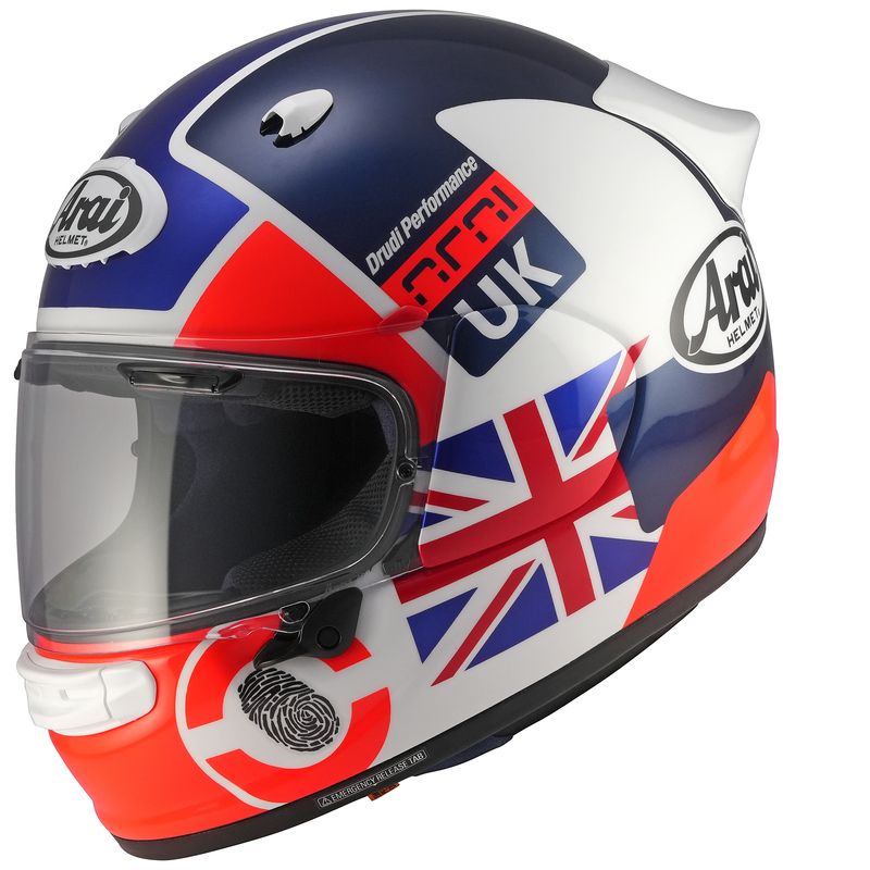 ARAI QUANTIC Nation UK Helm - Multicolor