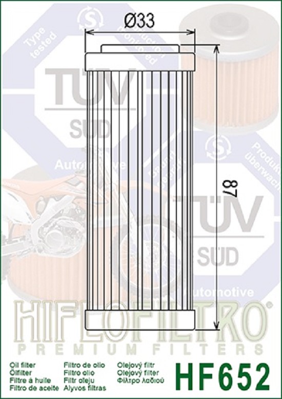 Hiflo Ölfilter HF652