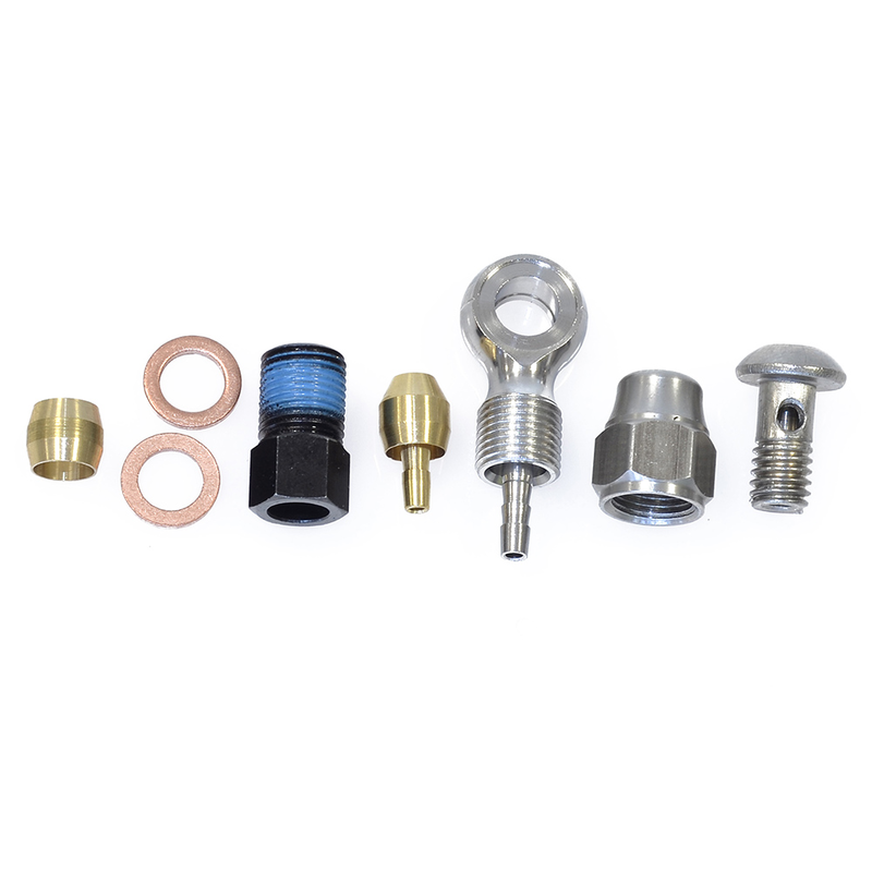 ALHONGA Hydraulic Hose Rebuild Kit Hayes Stroker Trail/Carbon/Ace/Gram, Prime Pro/Expert, Od03 ALHONGA Hydraulic Hose Rebuild Kit Hayes Stroker Trail/Carbon/Ace/Gram, Prime Pro/Expert, Od03