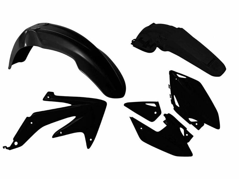 RACETECH Plastik-Kit schwarz passend für Honda CRF450X RACETECH Plastik-Kit schwarz passend für Honda CRF450X