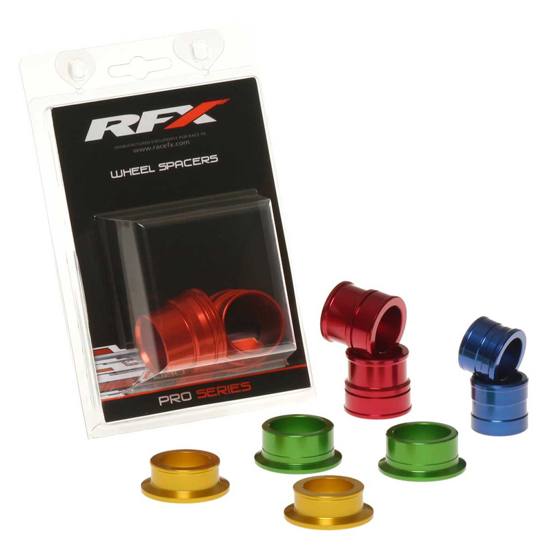 RFX Pro Rad Distanzbuchsen hinten - Rot RFX Pro Rad Distanzbuchsen hinten - Rot