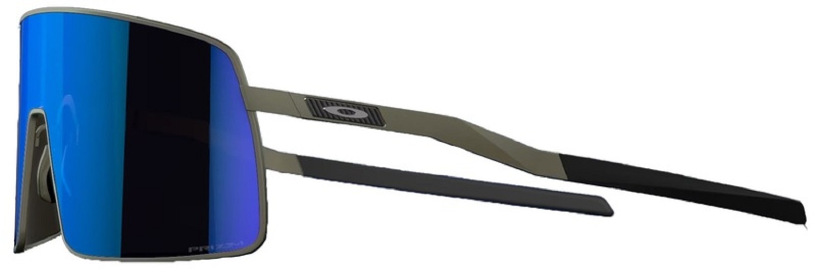 OAKLEY Sutro TI Sunglasses - Satin Lead Prizm Sapphire Lens