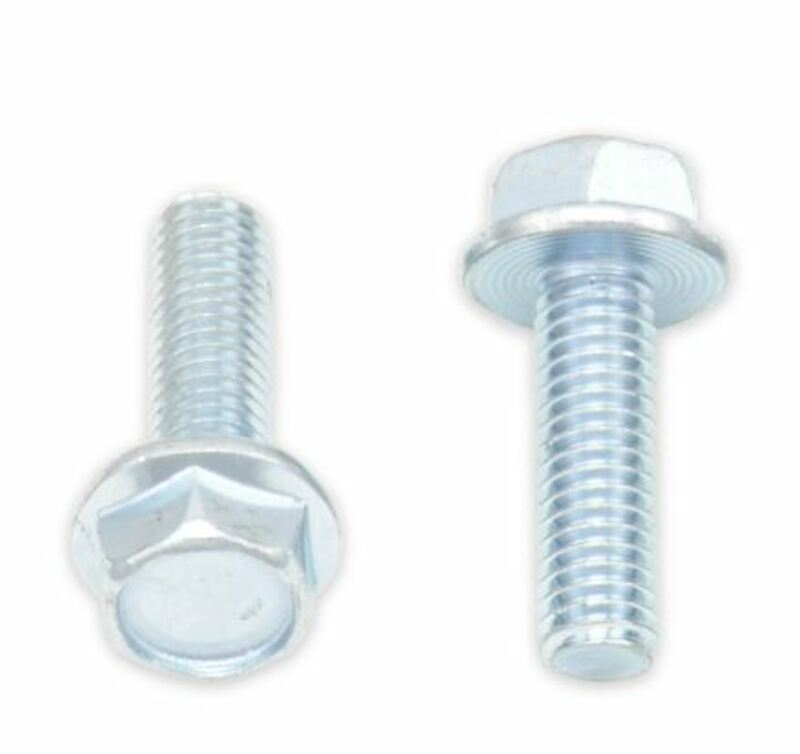 BOLT Sechskantkopf-Flanschschrauben M6x1x20mm Schlüsselweite 10mm 10Stück BOLT Sechskantkopf-Flanschschrauben M6x1x20mm Schlüsselweite 10mm 10Stück