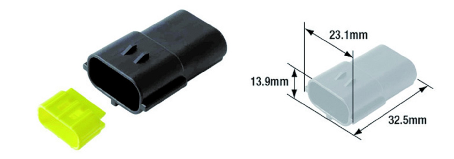TOURMAX Steckverbinder männlich wasserdicht Typ 070 (FRA) TOURMAX Steckverbinder männlich wasserdicht Typ 070 (FRA)