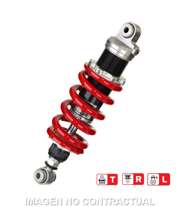 Federbein Z456-Serie Mono hinten passend für Honda CB 500 X (19-23) MZ456-315TRL-78-85