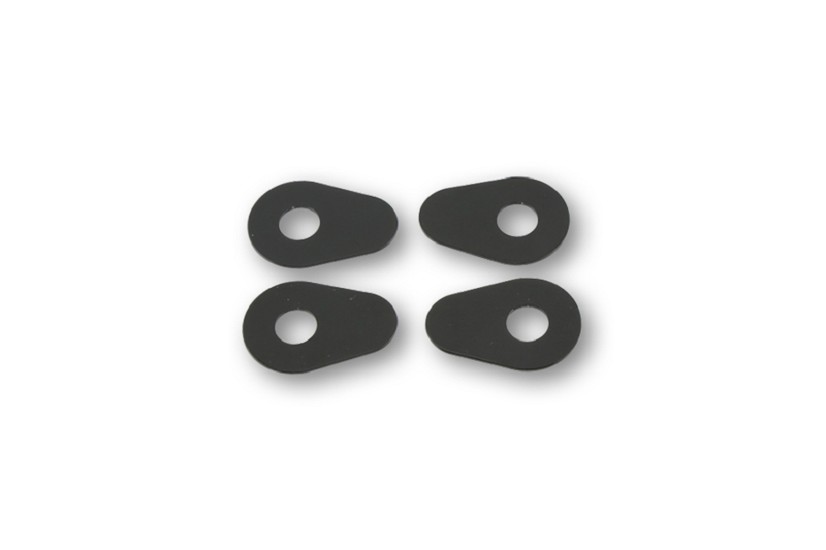 HIGHSIDER smart Alu Montageplatten INDY SPACER für div. passend für Yamaha, Set