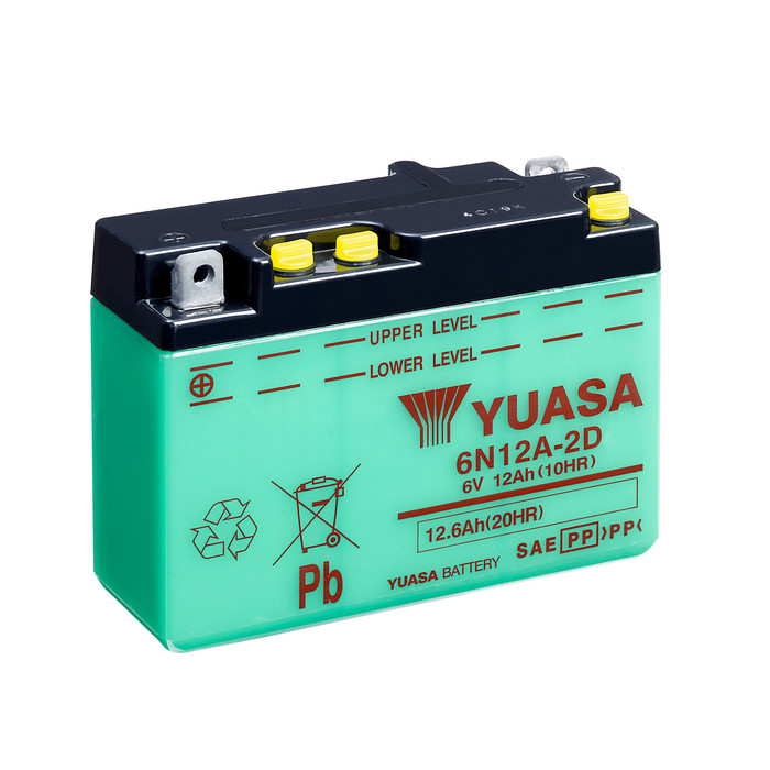 Batterie YUASA 6N12A-2D Batterie YUASA 6N12A-2D
