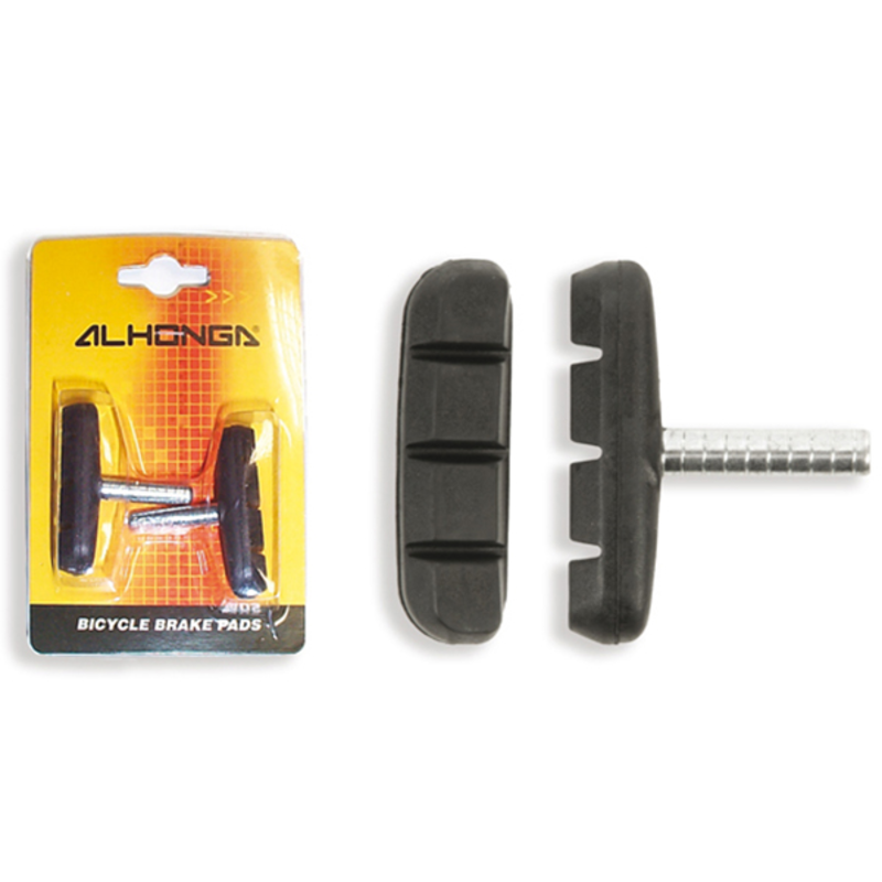 ALHONGA Set Of 2 Brake Shoes W/Stud For Cantilever System ALHONGA Set Of 2 Brake Shoes W/Stud For Cantilever System