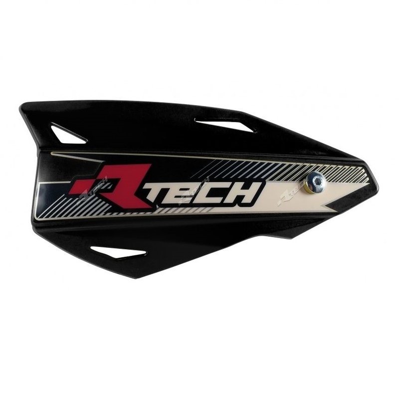 RACETECH Handschützer Vertigo Cross - schwarz ERSATZ-SCHALE SCHWARZ FÜR VERTIGO 789643
