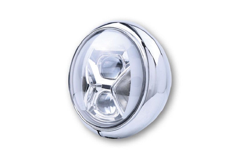 HIGHSIDER 7 Zoll LED Scheinwerfer HD-Style Typ 8 mit TFL, Kurvenlicht HIGHSIDER 7 Zoll LED Scheinwerfer HD-Style Typ 8 mit TFL, Kurvenlicht