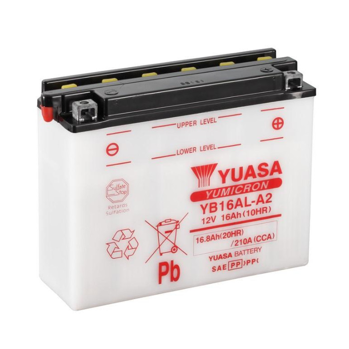 Batterie YUASA YB16AL-A2 16 AH Batterie YUASA YB16AL-A2 16 AH