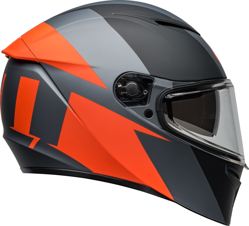 BELL Lithium Helm - Shear Matte Gray/Orange BELL Lithium Helm - Shear Matte Gray/Orange