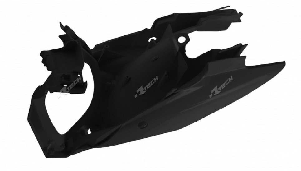 Luftfiltergehäuse Racetech Originalfarbe 2011-2012 schwarz passend für KTM SX/SX-F 125 bis 450