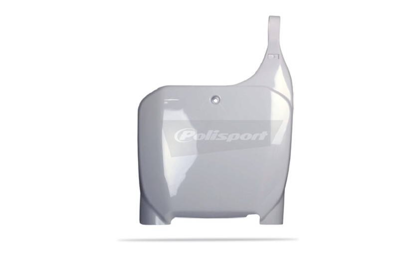 FRONT PLATE CR125-250 00-03 WHITE