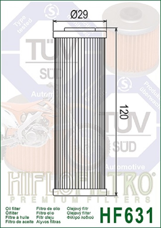 Hiflo Ölfilter HF631