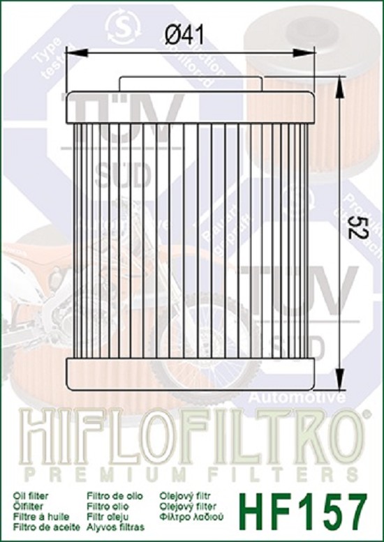 Hiflo Ölfilter HF157