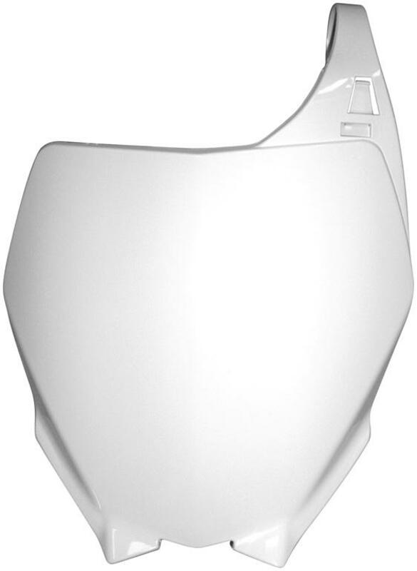 FRONTNUMMERNPLATTE WEISS FÜR YZ/125/250 2006-10, YZF250/450 2006-09 FRONTNUMMERNPLATTE WEISS FÜR YZ/125/250 2006-10, YZF250/450 2006-09
