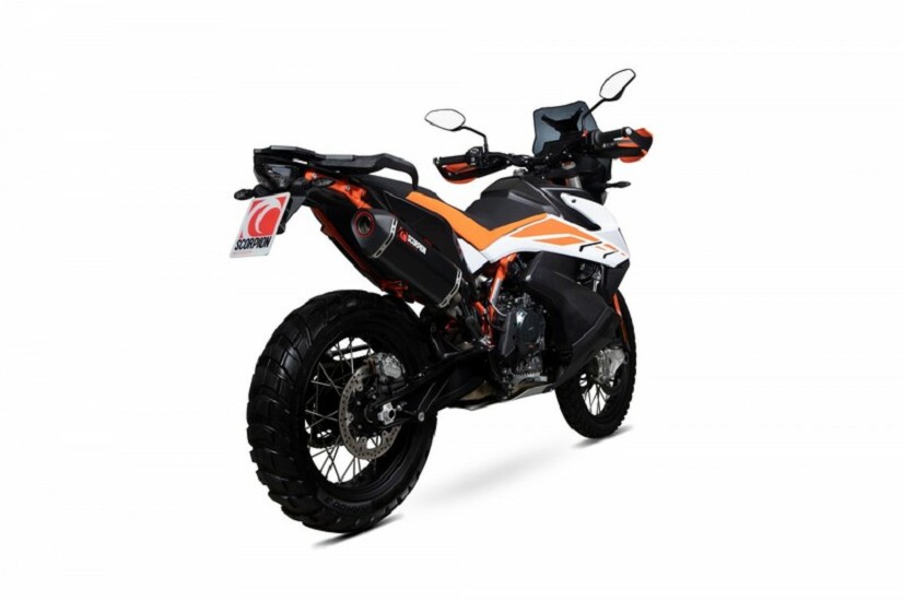 SCORPION Serket Parallel Keramic-Schalldämpfer/ABS-Endkappe schwarz passend für KTM 790 Adventure SCORPION Serket Parallel Keramic-Schalldämpfer/ABS-Endkappe schwarz passend für KTM 790 Adventure