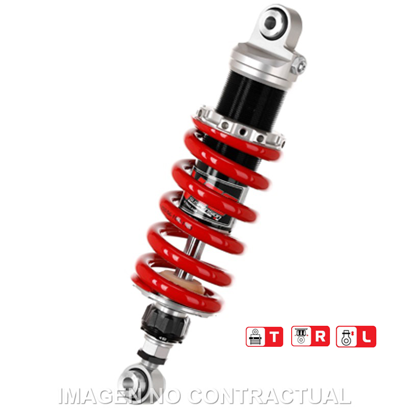 Federbein Z456-Serie Mono hinten passend für Honda NC 700 X (12-17) MZ456-310TRL-41-85