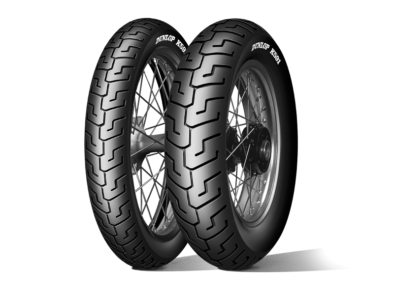 DUNLOP Reifen K591 (HARLEY-D) 160/70 B 17 M/C 73V TL DUNLOP Reifen K591 (HARLEY-D) 100/90-19 M/C 51V TL