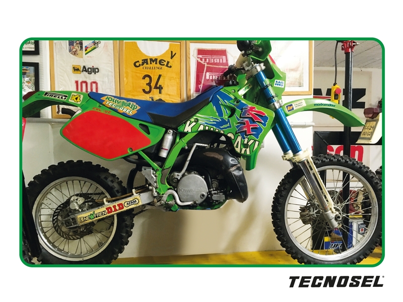 TECNOSEL Seat Cover Team passend für Kawasaki 1993