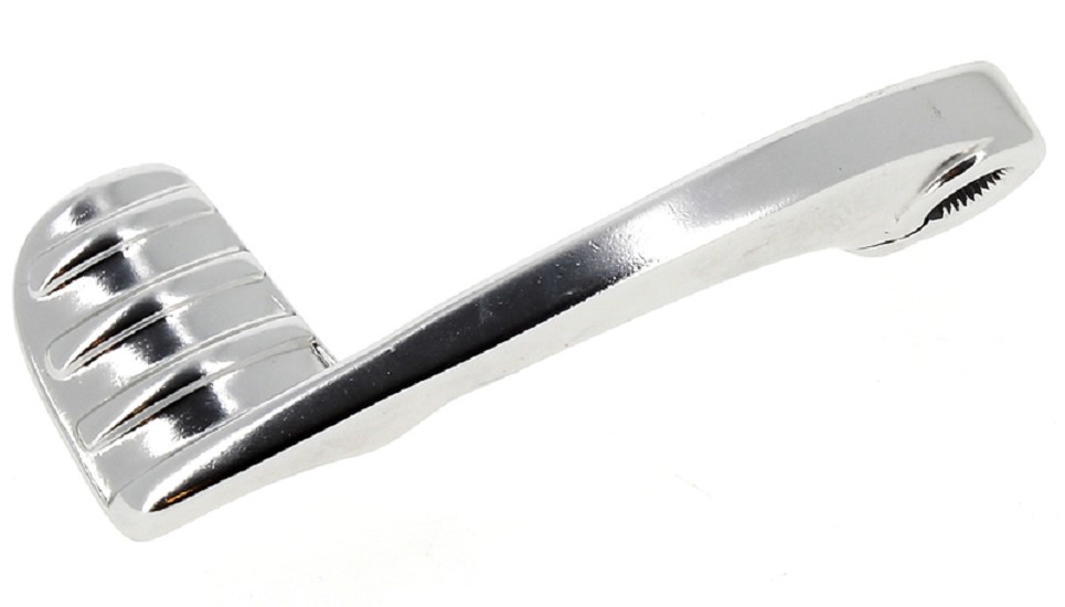 V PARTS Kickstarterhebel silber passend für Peugeot