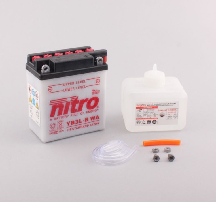 Batterie Nitro YB3L-B 3AH WA