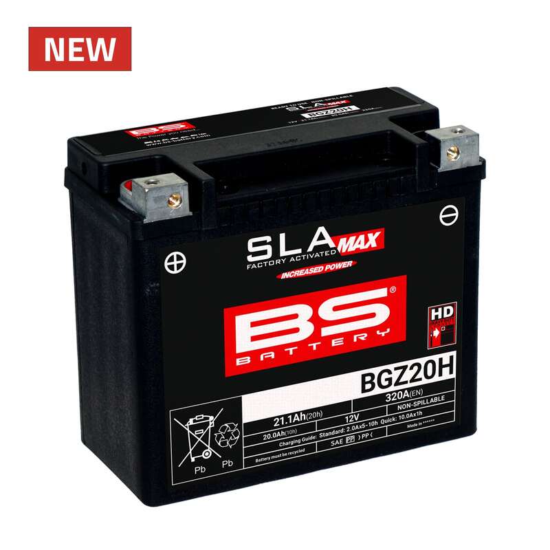 BATTERY SLA Wartungsfreie Batterie Werkseitig aktiviert - BGZ20H BATTERY SLA Wartungsfreie Batterie Werkseitig aktiviert - BGZ20H