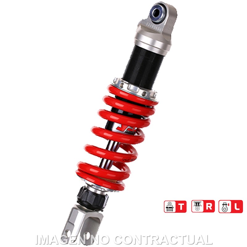 Federbein Z366-Serie Mono hinten passend für Honda CBR 600 F (87-90) / R Hurricane (87-90) MZ366-295TR-04-85