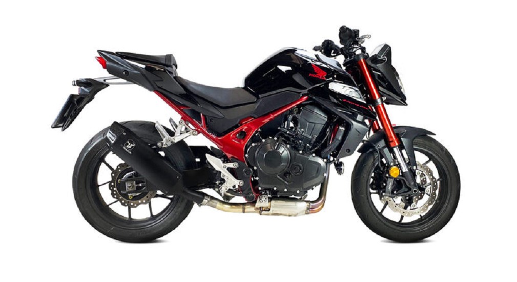 IXRACE Desert Edelstahl-Endtopf passend für Honda CB 750 HORNET, 23- (RH12)