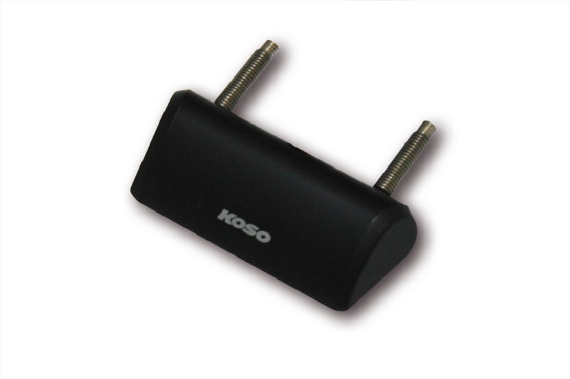 KOSO Mini-LED-Kennzeichenleuchte, schwarz, E-Prüfzeichen KOSO Mini-LED-Kennzeichenleuchte, schwarz, E-Prüfzeichen