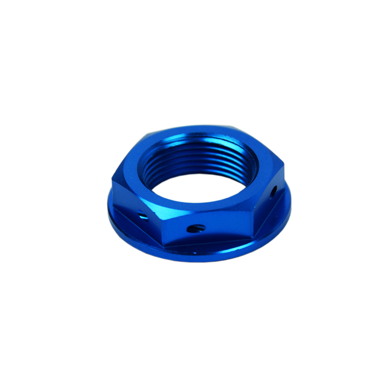 Lenksäulenmutter SCAR blau